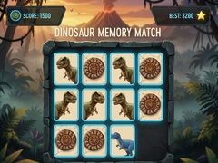 Jeu Dinosaur Memory Match