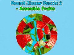 Jeu Round jigsaw Puzzle 2 - Assemble Fruits