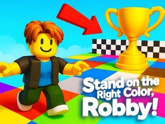 Jeu Stand on the Right Color, Robby!