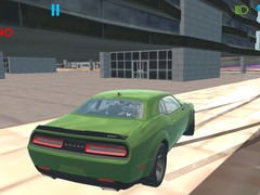 Jeu Hustle in a Wildcat Dodge Challenger