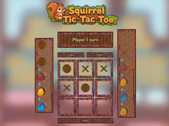 Jeu Squirrel Tic Tac Toe