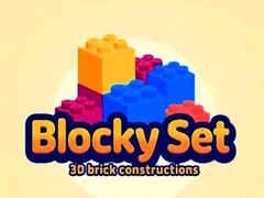 Jeu Blocky Set 3d brick constructions