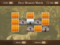 Jeu Deer Memory Match