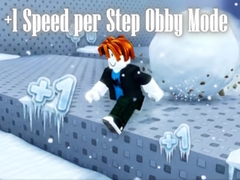 Jeu +1 Speed per Step Obby Mode