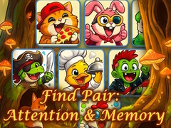 Jeu Find Pair: Attention & Memory
