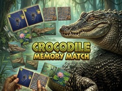 Jeu Crocodile Memory Match