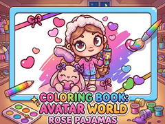 Jeu Coloring Book: Avatar World Rose Pajamas