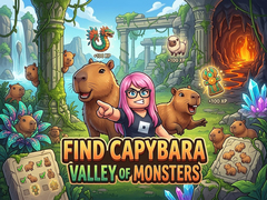 Jeu Find Capybara: Valley of Monsters