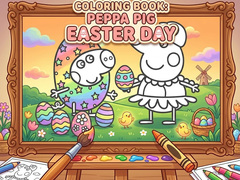 Jeu Coloring Book: Peppa Pig Easter Day