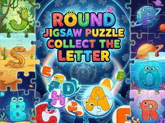 Jeu Round Jigsaw Puzzle - Collect the Letter