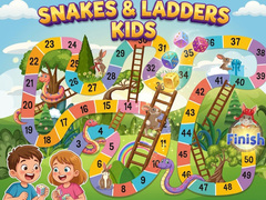 Jeu Snake & Ladder Kids