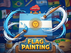 Jeu Flag Painting