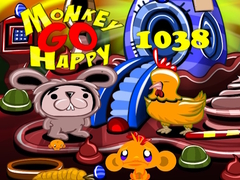 Jeu Monkey Go Happy Stage 1038