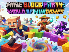 Jeu Mine Block Party World of Minigames