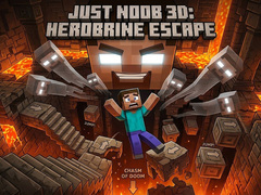 Jeu Just Noob 3D: Herobrine Escape