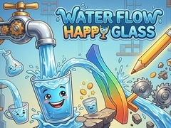 Jeu Water Flow Happy Glass