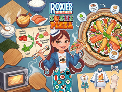 Jeu Roxie's Kitchen: Sushi Pizza