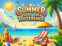 Jeu Summer Spot the Differense