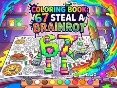 Jeu Coloring Book: 67 Steal A Brainrot
