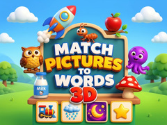 Jeu Match Pictures to Words 3D