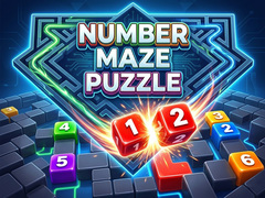 Jeu Number Maze Puzzle