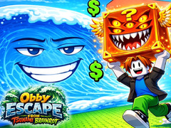 Jeu Obby Escape from Tsunami Brainrot