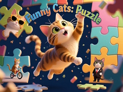 Jeu Funny Cats: Puzzle