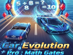 Jeu Car Evolution Pro : Math Gates