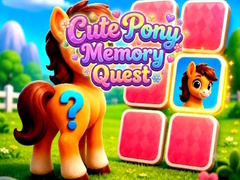 Jeu Cute Pony Memory Quest