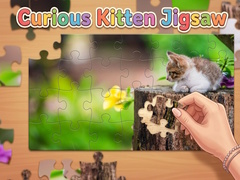 Jeu Curious Kitten Jigsaw