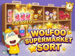 Jeu Wolfoo Supermarket Sort