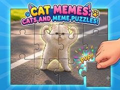 Jeu Cat Memes: Cats and Meme Puzzles!