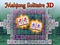 Jeu Mahjong Solitaire 3D