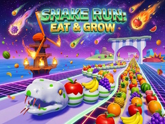 Jeu Snake Run: Eat & Grow