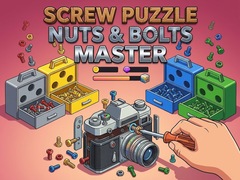 Jeu Screw Puzzle Nuts & Bolts Master