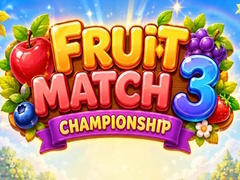 Jeu Fruit Match 3 Championship