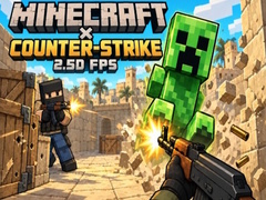 Jeu Minecraft Counter Strike: 2.5D FPS