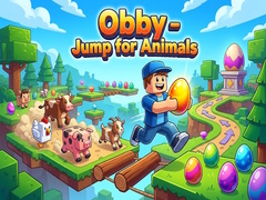 Jeu Obby - Jump for Animals