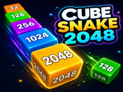 Jeu Cube Snake 2048