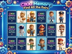Jeu Cikki Memory: Find All the Pairs