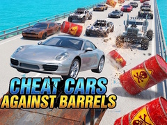 Jeu Cheat cars against barrels